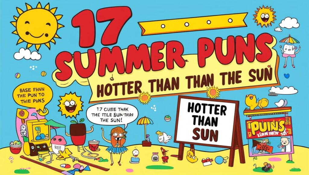 137 Summer Puns Hotter Than The Sun 2