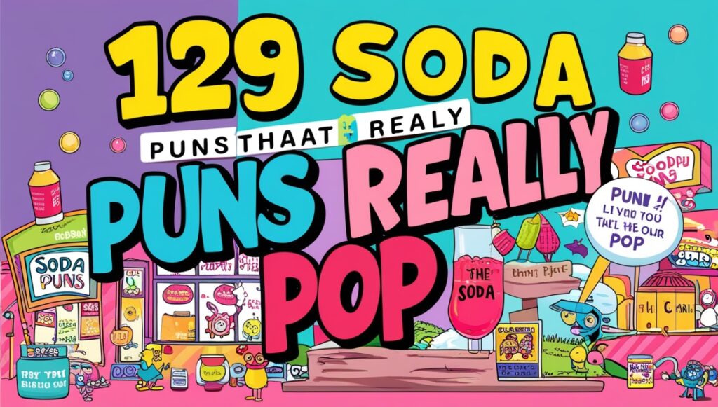 129 Soda Puns That Really Pop 1