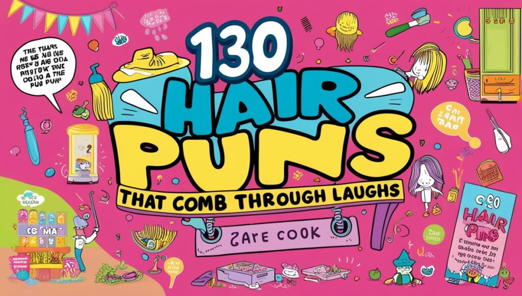 130 Hair Puns That Comb Through Laughs 1