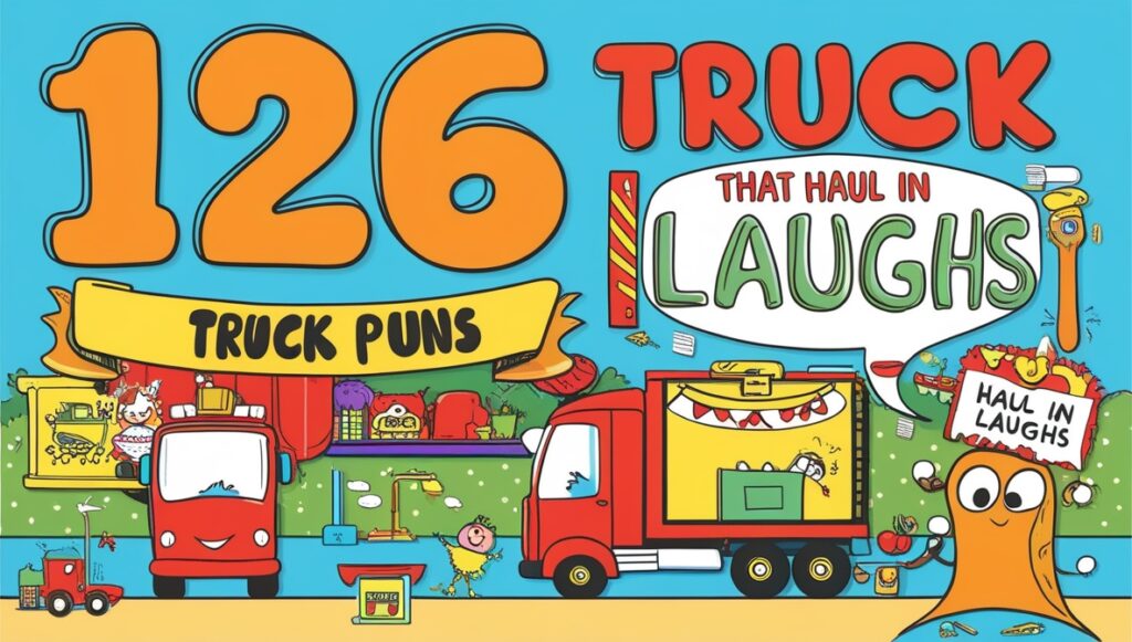 126 Truck Puns That Haul In Laughs 1