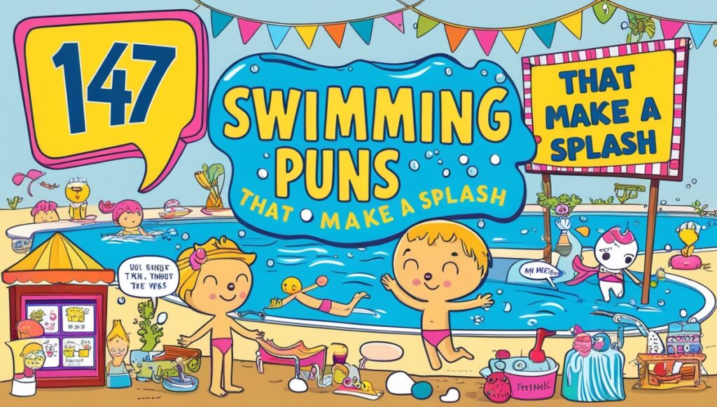 147 Swimming Puns That Make A Splash 1