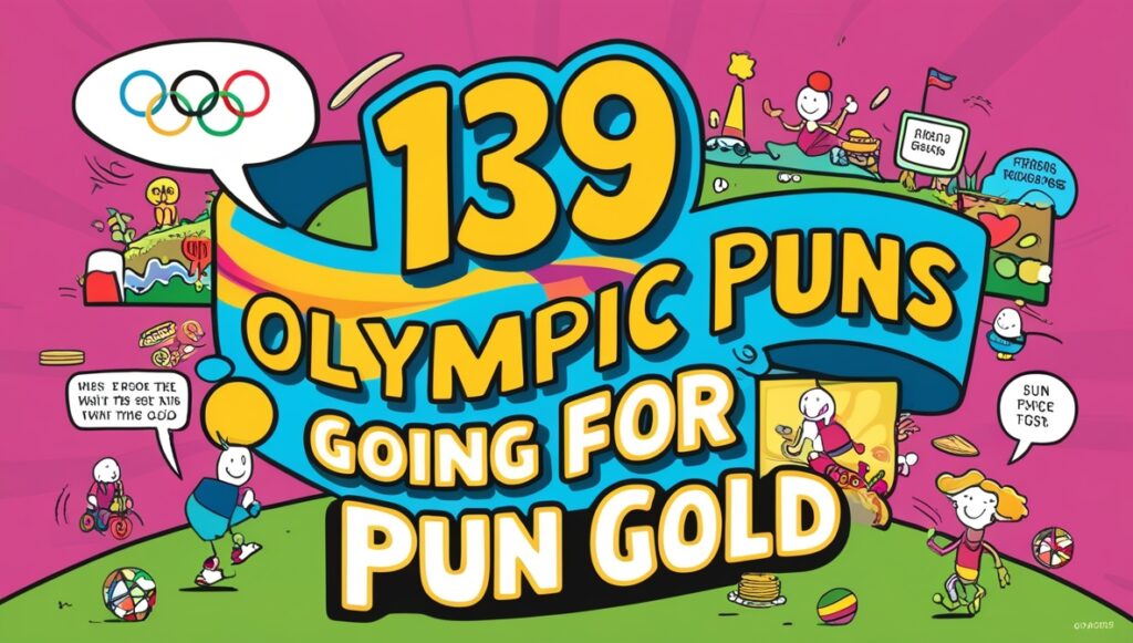 139 Olympic Puns Going For Pun Gold 1