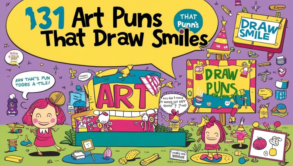131 Art Puns That Draw Smiles 1