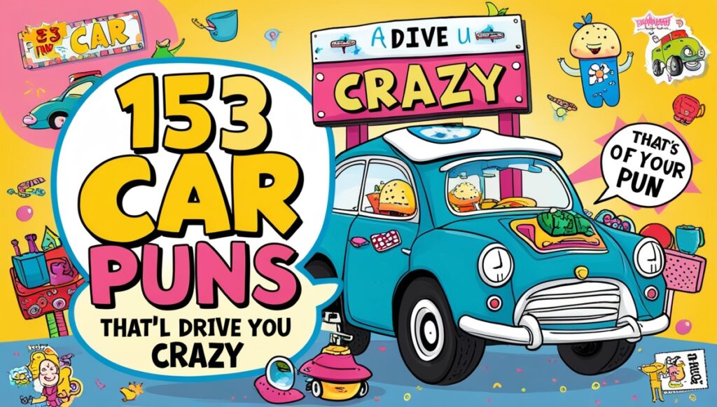 153 Car Puns That’ll Drive You Crazy 1
