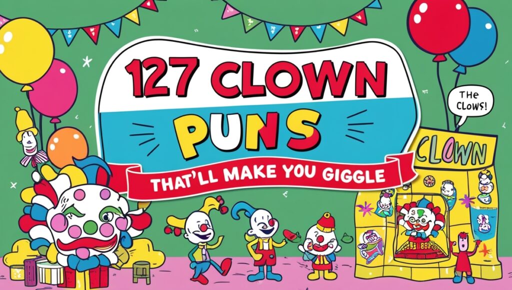 127 Clown Puns That’ll Make You Giggle 1