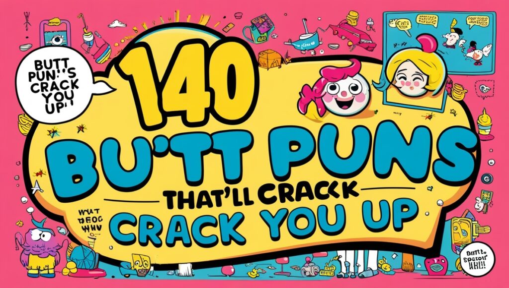 140 Butt Puns That’ll Crack You Up 1