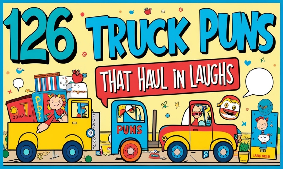 126 Truck Puns That Haul In Laughs