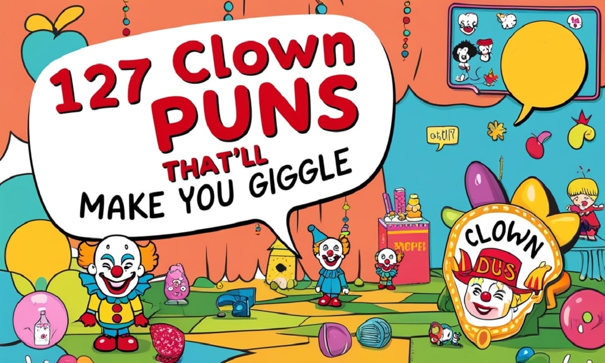 127 Clown Puns That’ll Make You Giggle