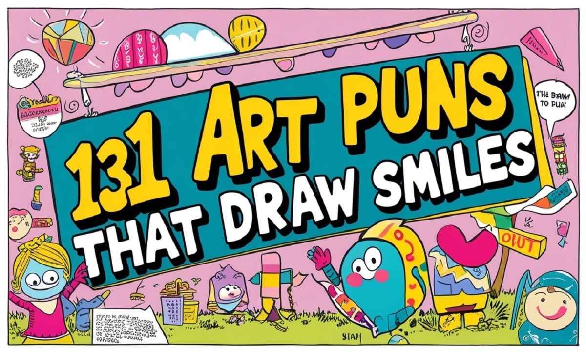 131 Art Puns That Draw Smiles