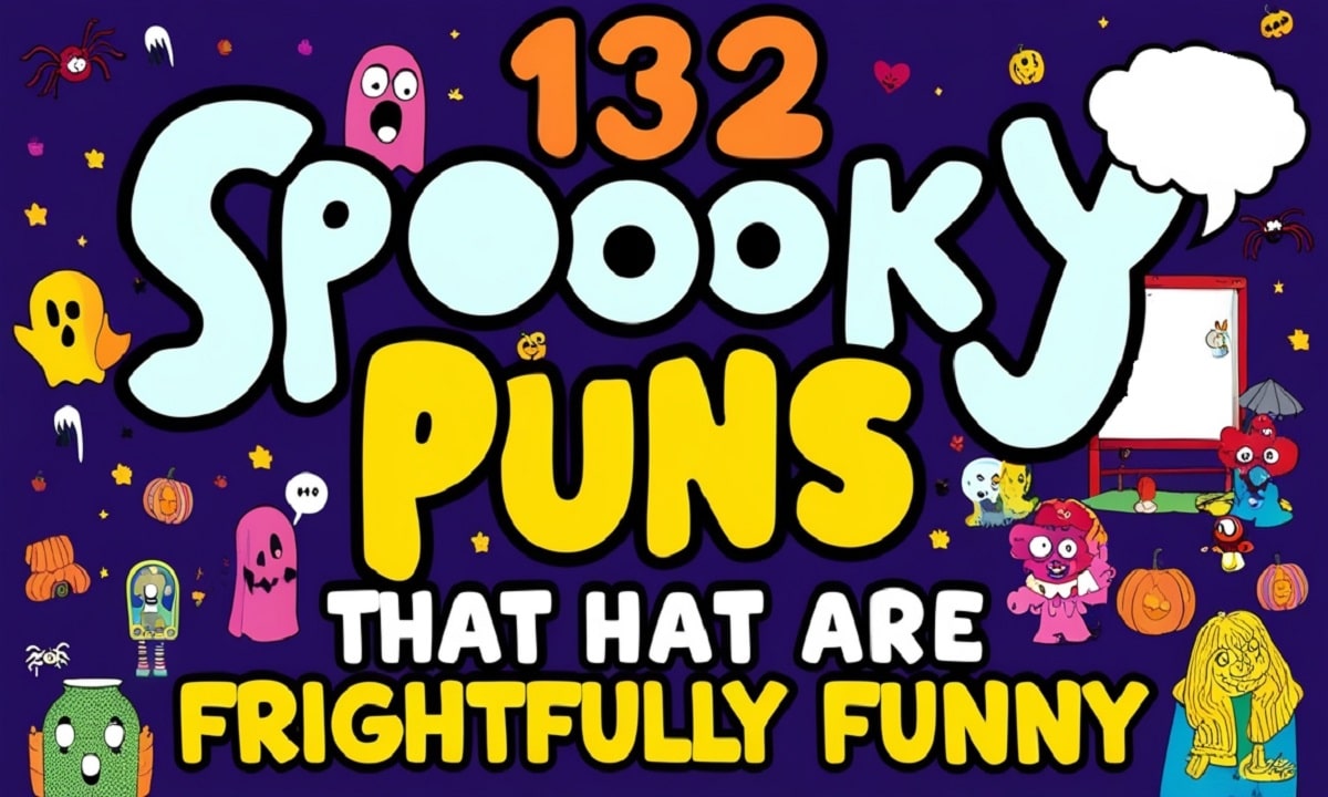 132 Spooky Puns That Are Frightfully Funny