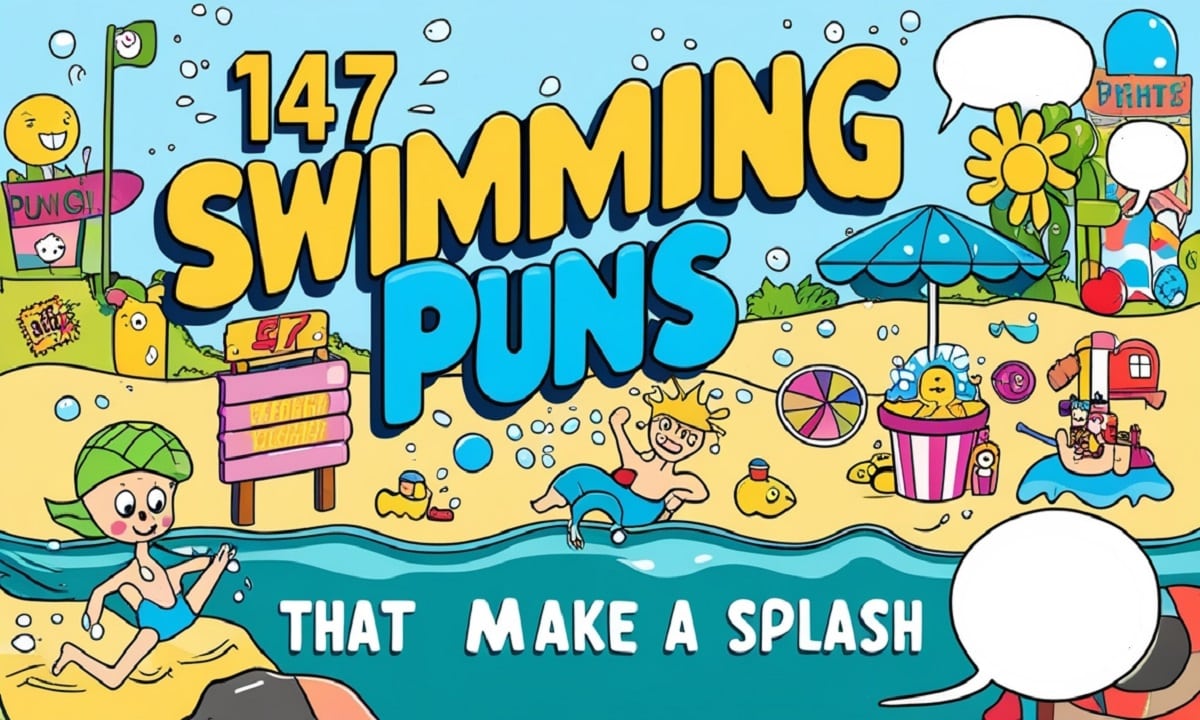 147 Swimming Puns That Make A Splash