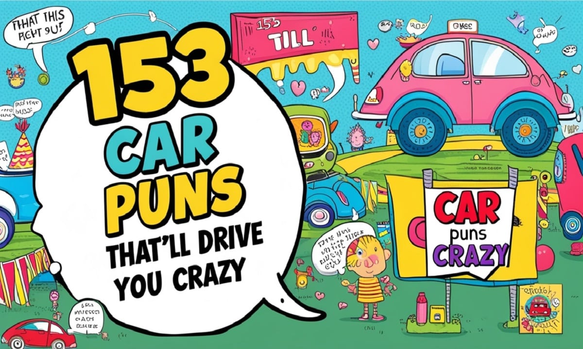 153 Car Puns That’ll Drive You Crazy