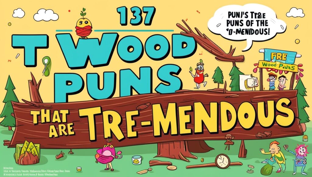 137 Wood Puns That Are Tree-mendous 2