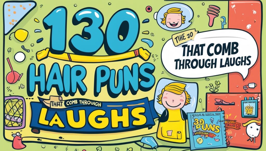130 Hair Puns That Comb Through Laughs 2