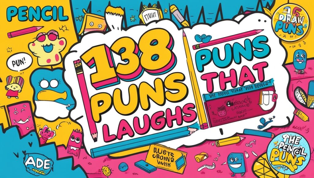138 Pencil Puns That Draw Laughs 2