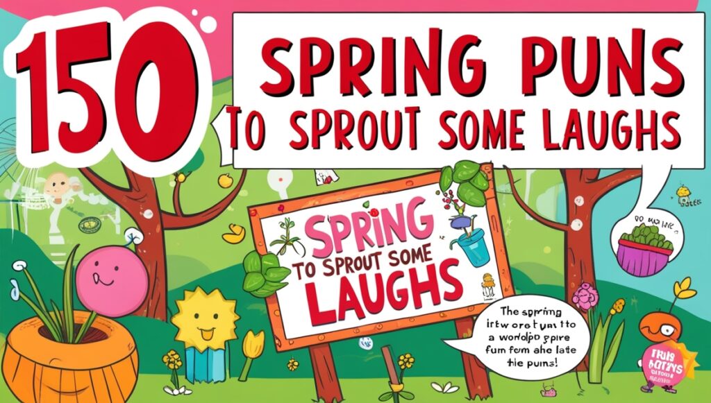 150 Spring Puns To Sprout Some Laughs 2