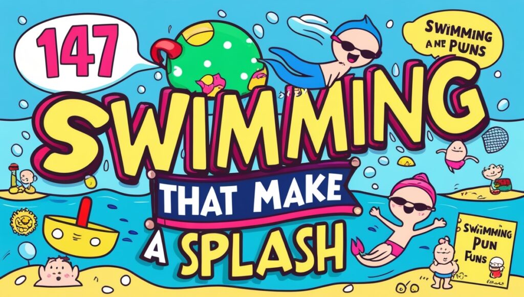 147 Swimming Puns That Make A Splash 2