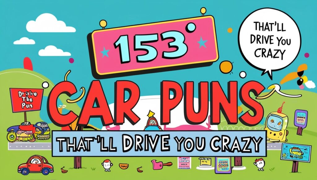 153 Car Puns That’ll Drive You Crazy 2