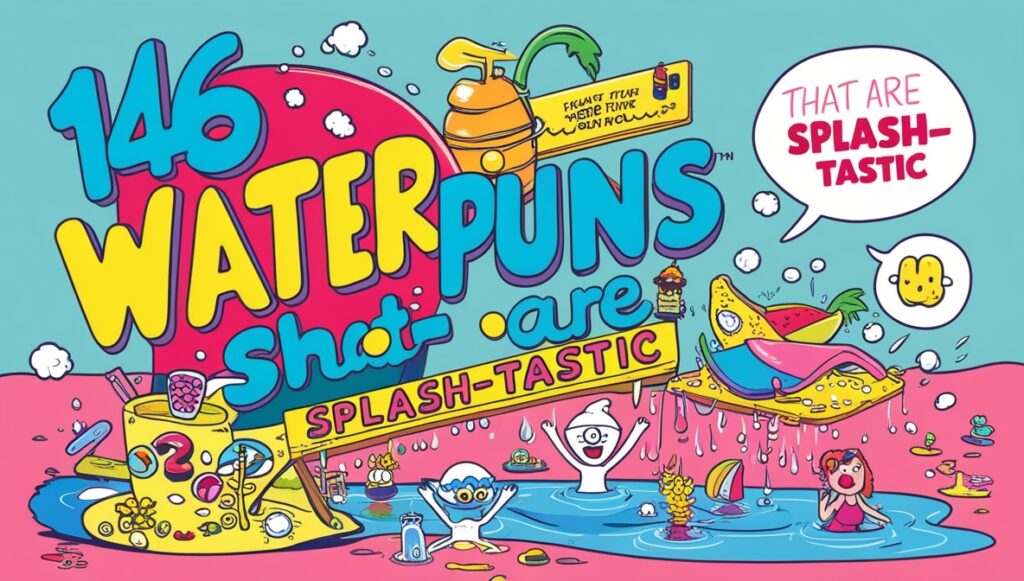 146 Water Puns That Are Splash-tastic 2