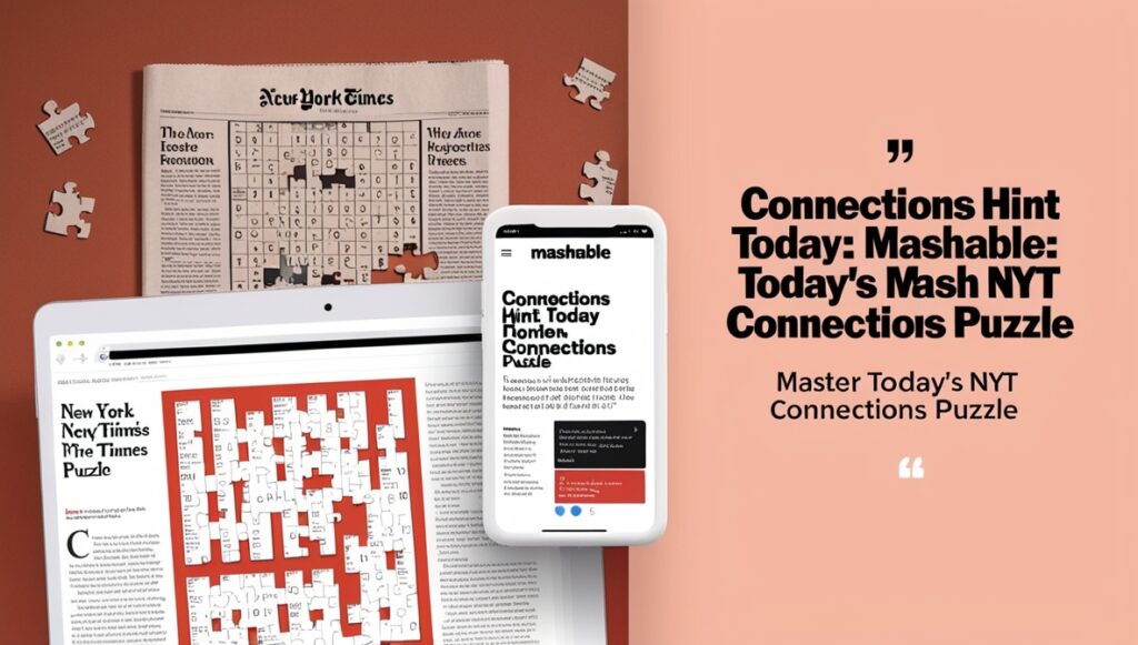 Connections Hint Today Mashable Master Today's NYT Connections Puzzle 1