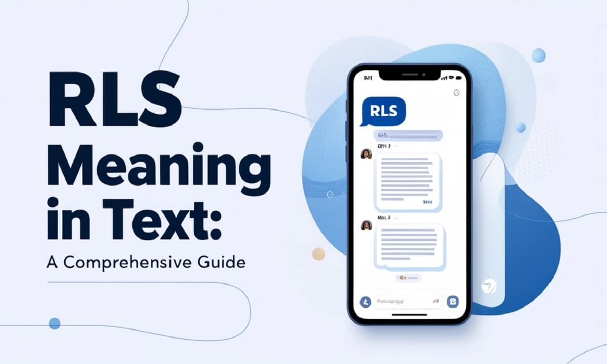 RLS Meaning in Text: A Comprehensive Guide