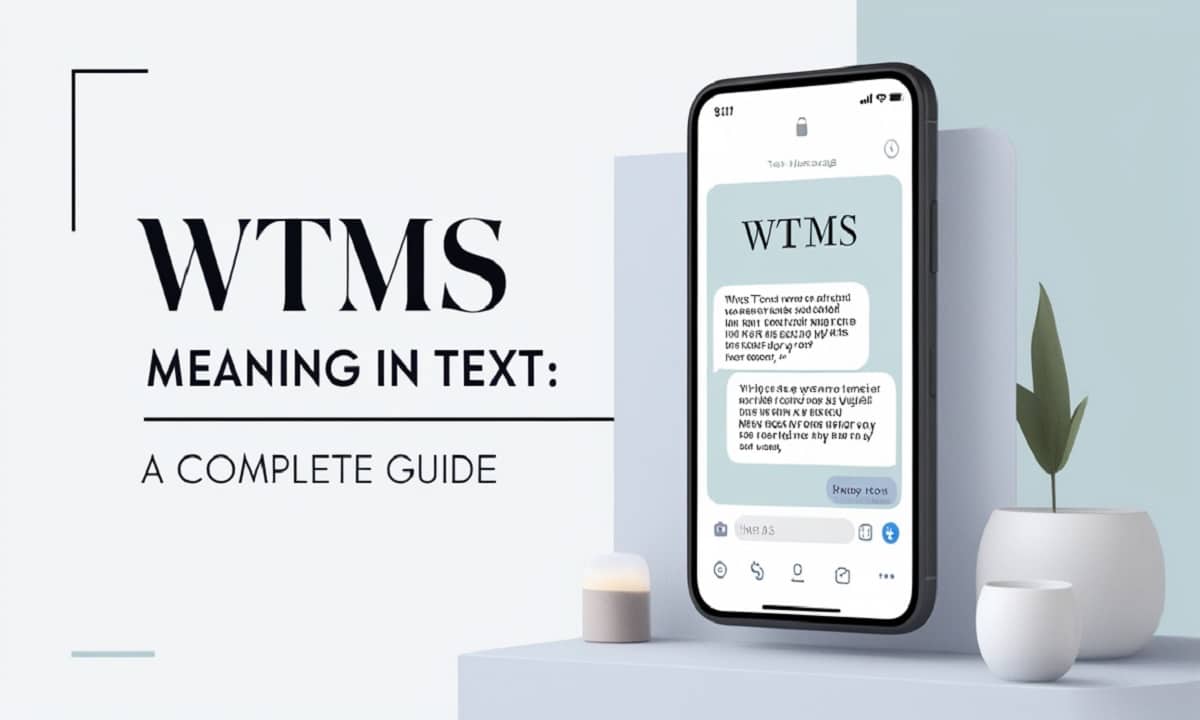 WTMS Meaning in Text: A Complete Guide